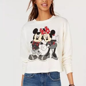 Mighty Fine Mickey & Minnie Graphic-Print, S